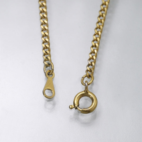 GIVENCHY 　79s Gロゴネックレス（ゴールド）