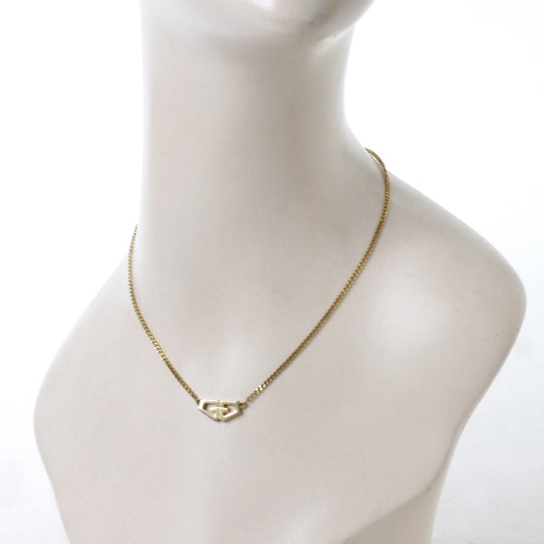 GIVENCHY 　79s Gロゴネックレス（ゴールド）