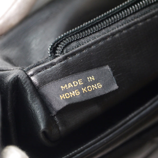 GIVENCHY フリンジ付マトラッセ チェーンショルダー（黒）