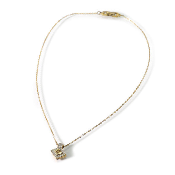 GIVENCHY ジルコニア ダイヤ型イヤリング&ネックレス