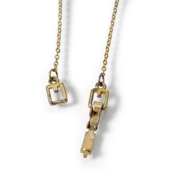 GIVENCHY ジルコニア ダイヤ型イヤリング&ネックレス