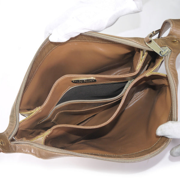 GIVENCHY SACS ロゴ チェック柄スクエアショルダー（黄）