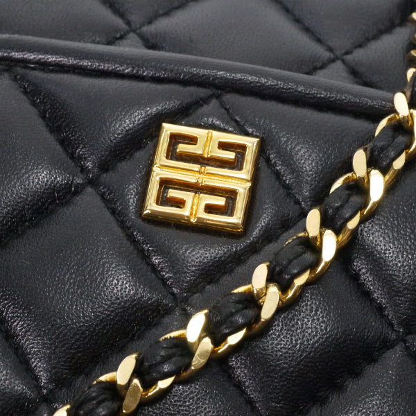 GIVENCHY 4Gロゴマトラッセ チェーンショルダー（黒）