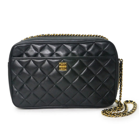 GIVENCHY 4Gロゴマトラッセ チェーンショルダー（黒）