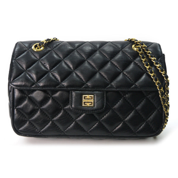 GIVENCHY　マトラッセ Wチェーンショルダー（黒）