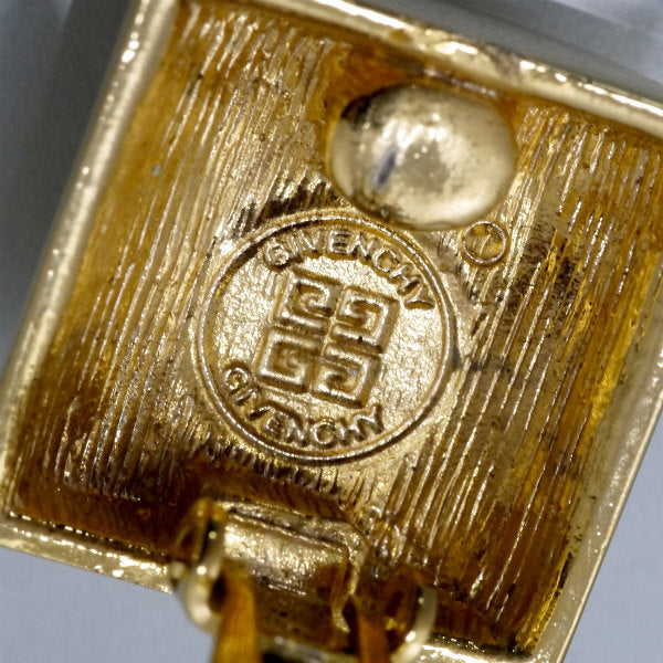 GIVENCHY 4Gロゴ スクエアイヤリング（ゴールド）