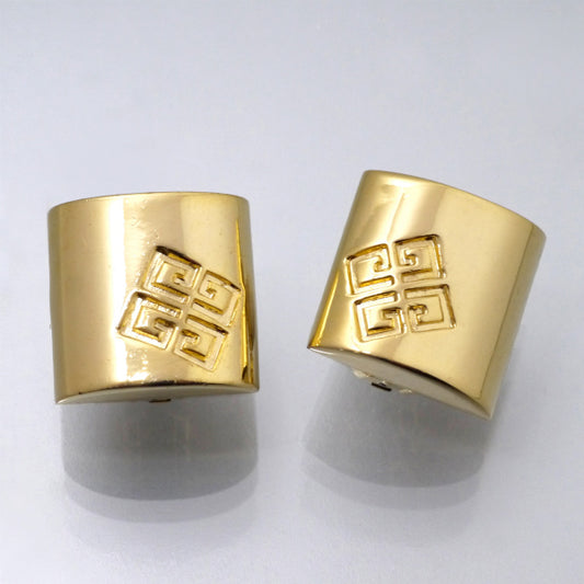 GIVENCHY 4Gロゴ スクエアイヤリング（ゴールド）