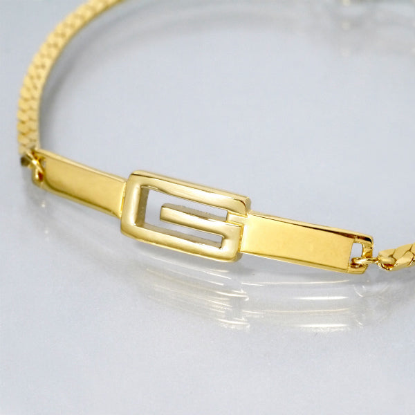 GIVENCHY Gロゴチェーンブレスレット（ゴールド）