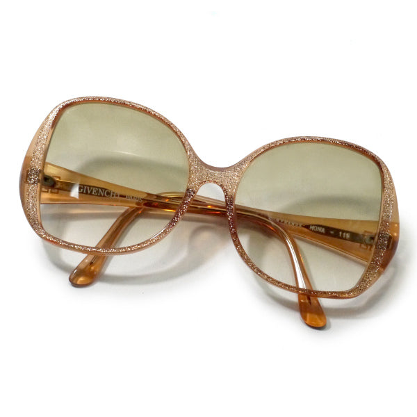 GIVENCHY グリッター ヴィンテージサングラス（オレンジ）