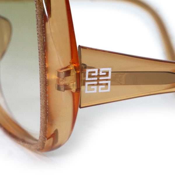 GIVENCHY グリッター ヴィンテージサングラス（オレンジ）