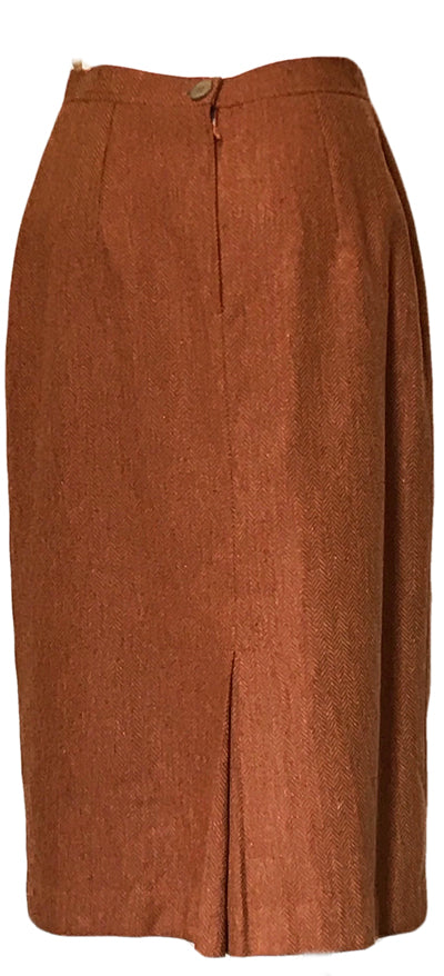 OLD Gucci ペンシルスカート（オレンジ）