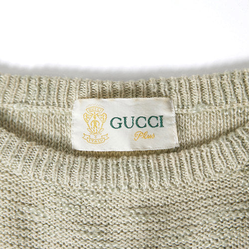 OLD GucciPlus　生成りニット