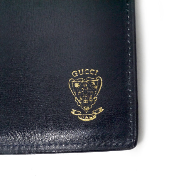 OLD　Gucci　長財布（青　シェリーライン）