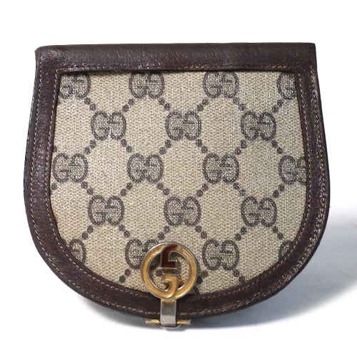 OLD Gucci 半円財布（茶）