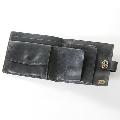 OLD Gucci  総皮２つ折れ財布（黒）