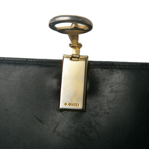 OLD Gucci シェリー２つ折れ長財布（青）