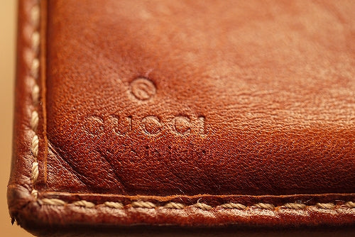 OLD Gucci ヘンプ２つ折れ財布