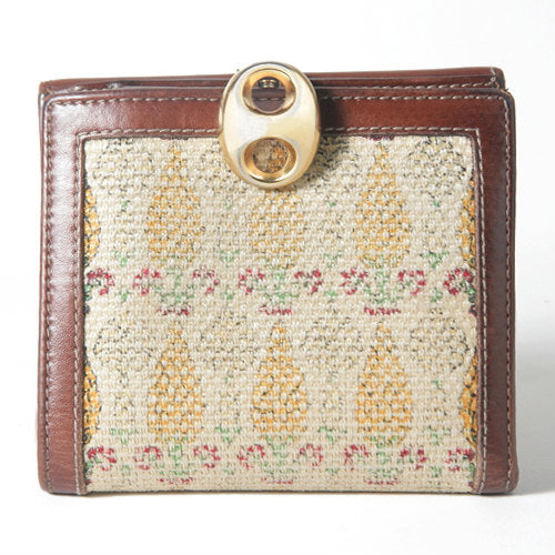 OLD Gucci ヘンプ２つ折れ財布