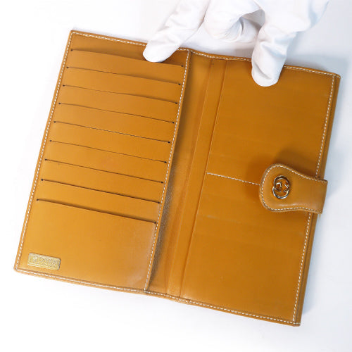 OLD Gucci 横長財布（キャメル）