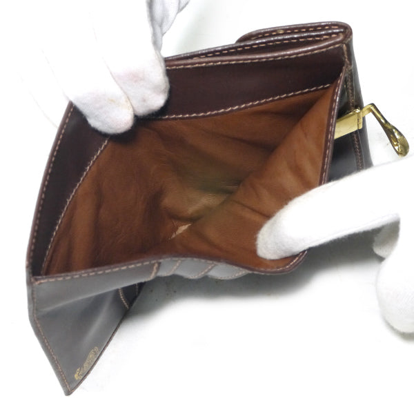 OLD Gucci 70sレア！スモールGG茶折れ財布
