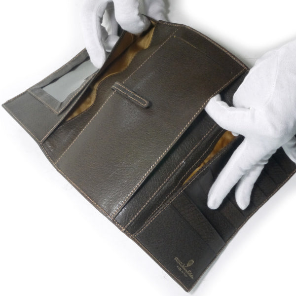 OLD Gucci 80s アクセコ　３つ折れシェリー長財布