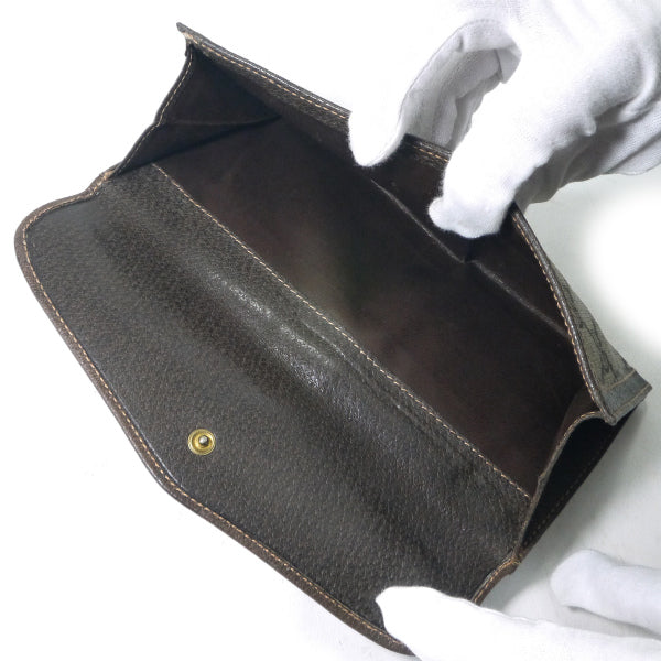 OLD Gucci 80s アクセコ　３つ折れシェリー長財布