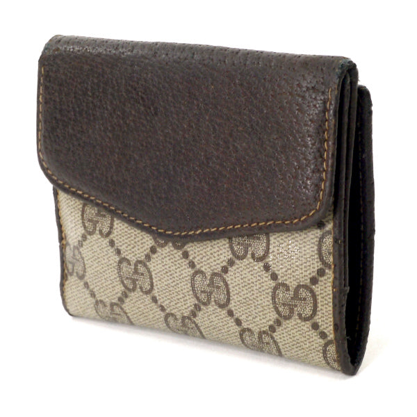 OLD Gucci ２つ折れミニシェリー財布（茶）