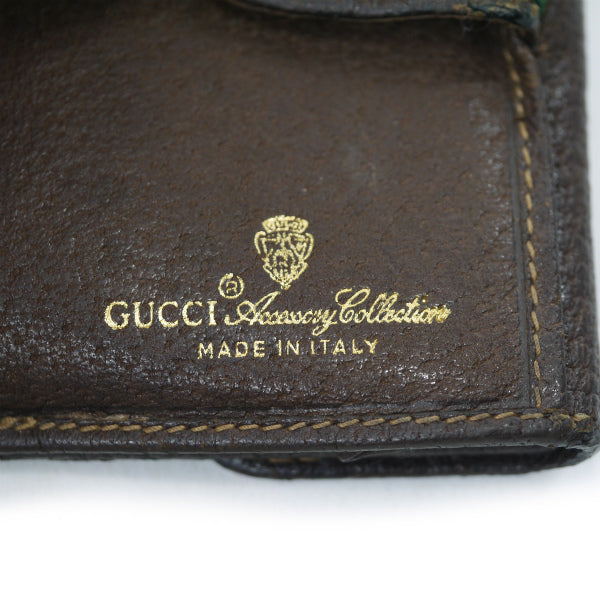 OLD Gucci ２つ折れミニシェリー財布（茶）