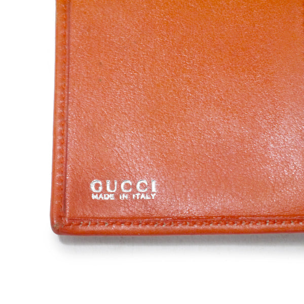 OLD Gucciホースビット長財布（オレンジ・総皮）