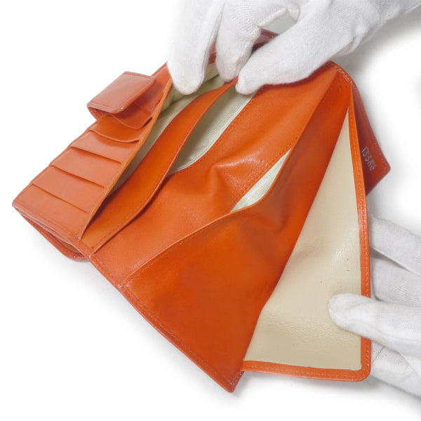 OLD Gucciホースビット長財布（オレンジ・総皮）