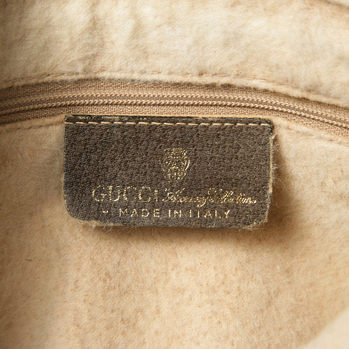 OLD Gucciシェリーセカンドバッグ（茶）
