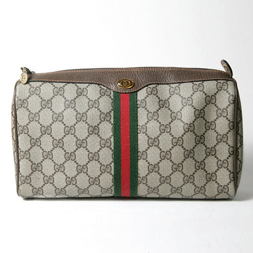 OLD Gucciシェリーセカンドバッグ（茶）