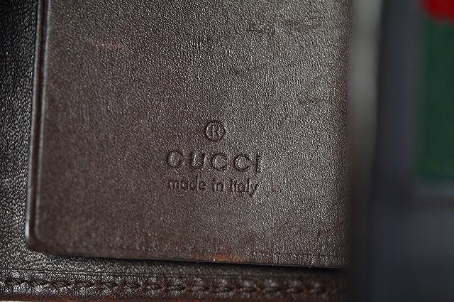 OLD Gucci キーケース（茶・皮）