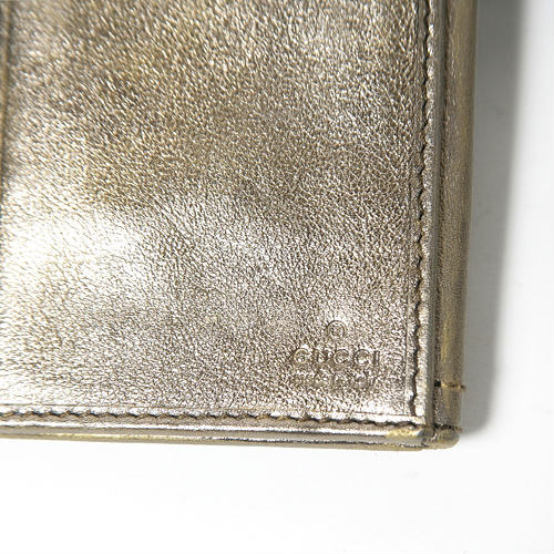Gucci　ヒステリア長財布　ゴールド
