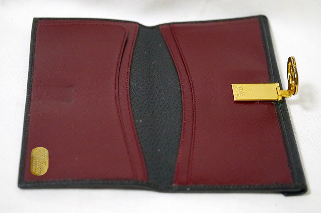 OLD Gucci 総皮GG長財布（黒）