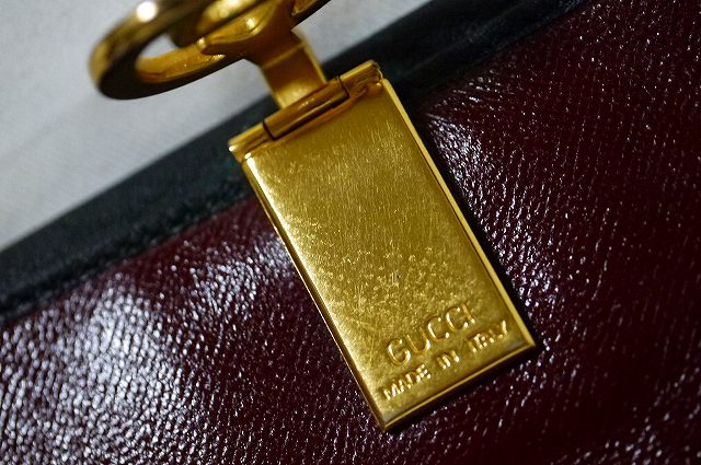 OLD Gucci 総皮GG長財布（黒）