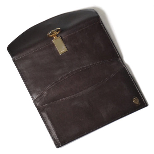 OLD Gucci 総皮GG長財布（茶）