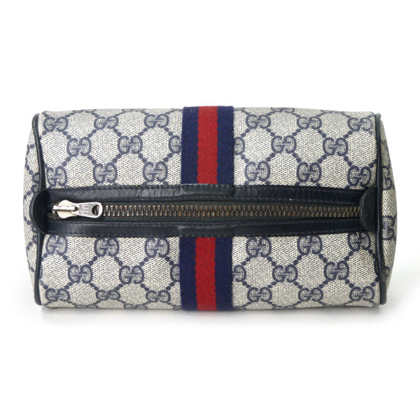 OLD Gucci　ティッシュ型シェリーポーチ（青）