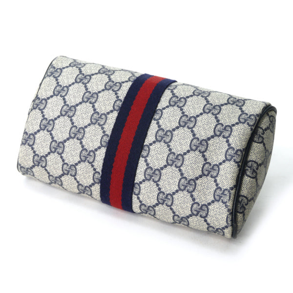 OLD Gucci　ティッシュ型シェリーポーチ（青）