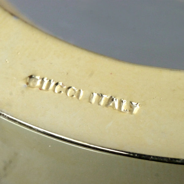 OLD Gucci　デスクルーペ・ペーパーウェイト（ゴールド/箱あり）