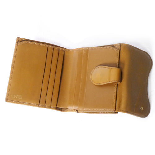 OLD Gucci ホースビット財布（キャメル・総皮）