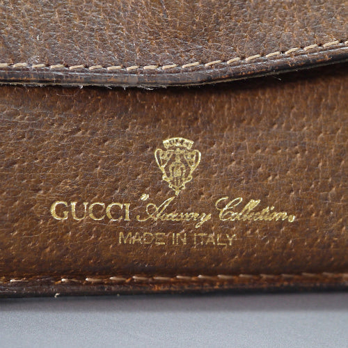 OLD Gucci ２つ折れ財布（茶）