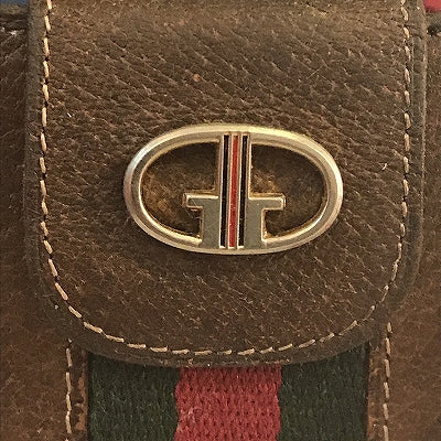 OLD Gucci ２つ折れ財布（茶）