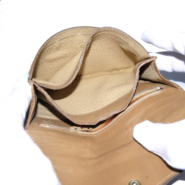 OLD Gucci シェリーライン財布＆ポーチ（キャメル）