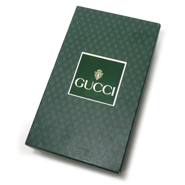 OLD Gucci  新品同様！ 箱付き長財布（黒・スエード）