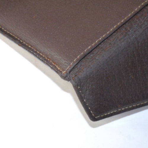 OLD Gucci　横長財布（茶・ＧＧ柄）