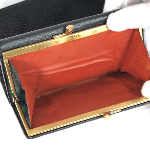 OLD Gucciホースビット長財布（黒・総皮）