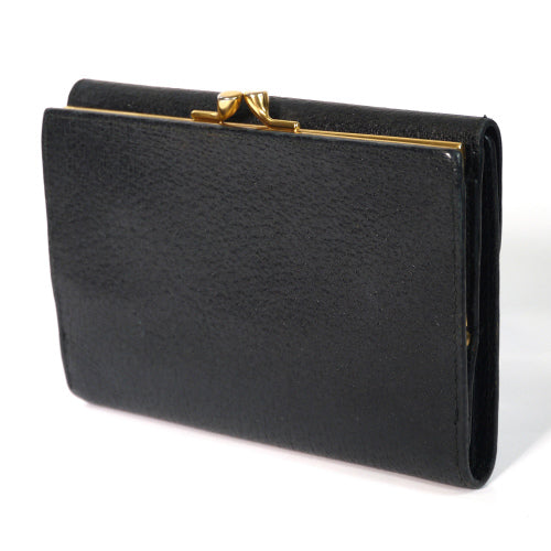 OLD Gucciホースビット長財布（黒・総皮）