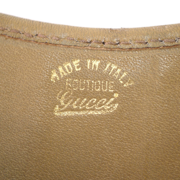 OLD Gucci マイクロGGミドル財布（ベージュ）