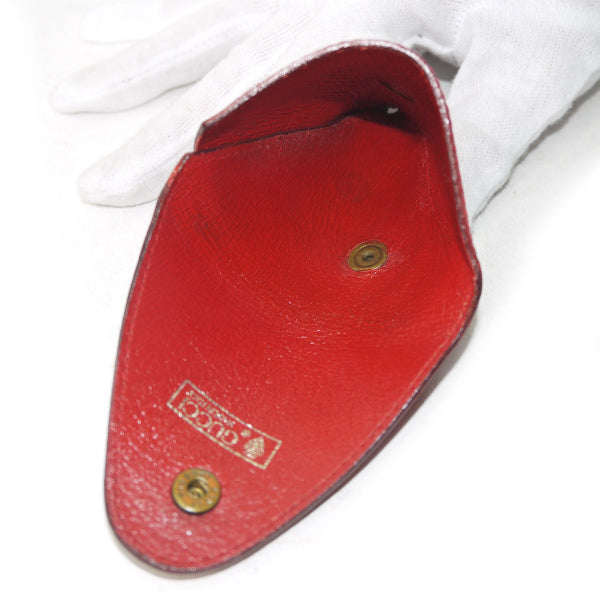 OLD Gucciレア！三角コインケース（赤）